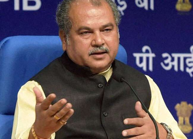 केंद्रीय कृषि मंत्री नरेंद्र सिंह तोमर
